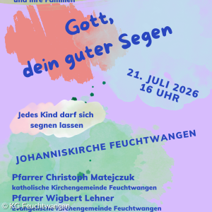 Segnung für Vorschulkinder