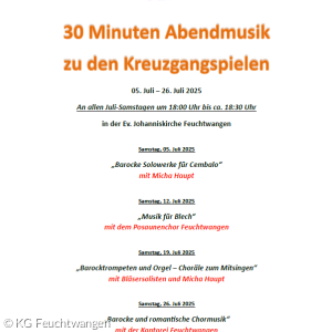 30 Minuten Abendmusik