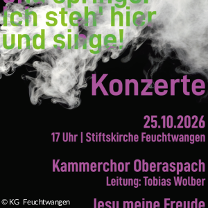 Konzert am 25.10.