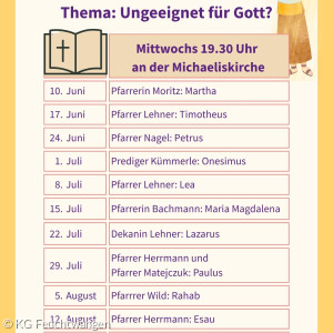 Sommerandachten 2026