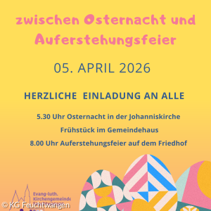 Einladung zum Osterfrühstück