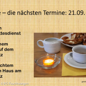 Herzliche Einladung zum Kirchencafé